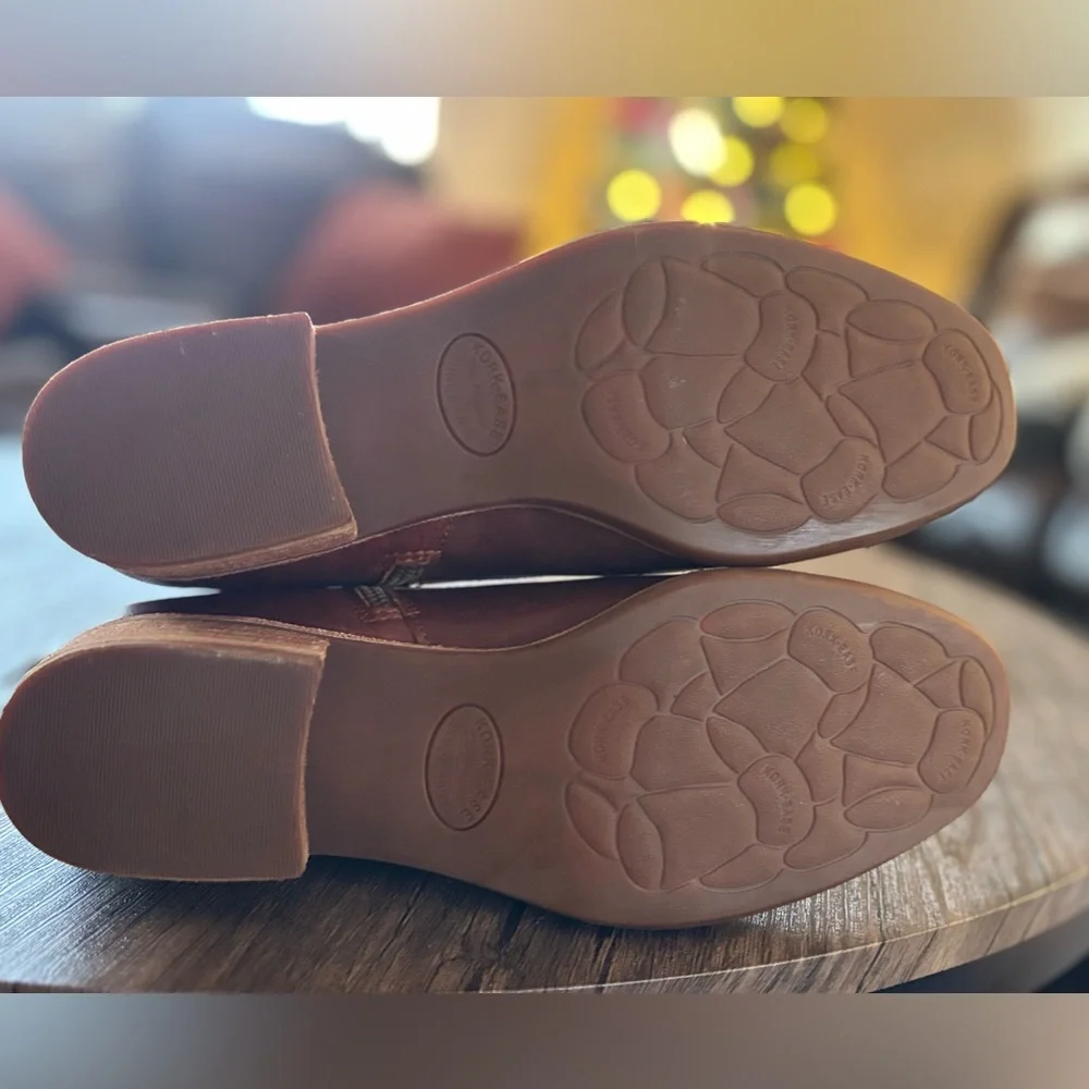 Kork-Ease Women's Calista Tan Leather Boots Size 11 Brown - Picture 5 of 5